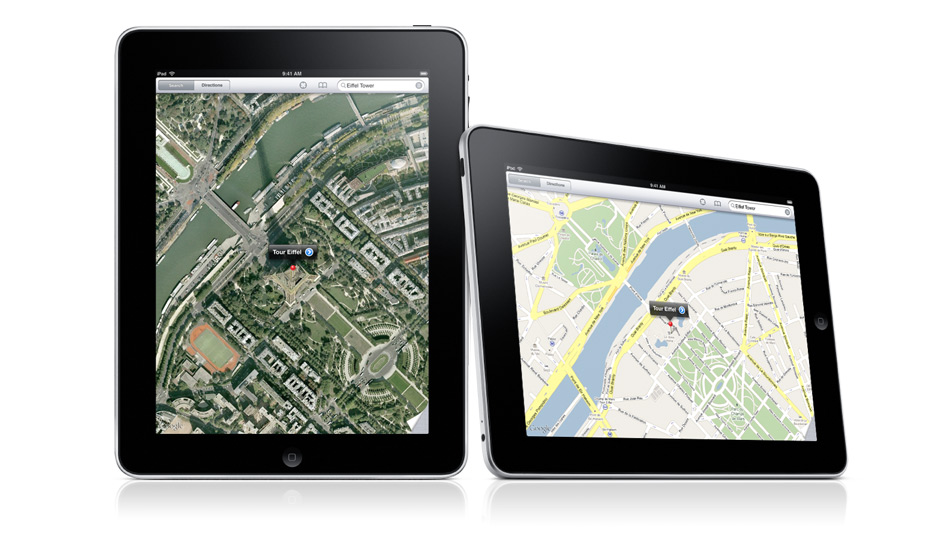 iPad  gallery-software-map