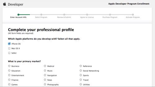 enroll iphone dev prog 7 كيف تشترك في برنامج مطوري الآيفون؟!