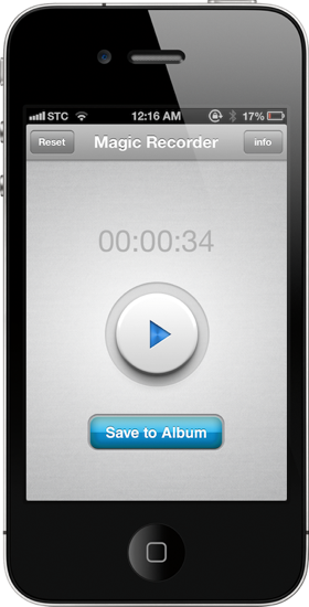 mr1 تطبيق Magic Recorder لتسجيل ونشر التسجيلات الصوتية بسهوله