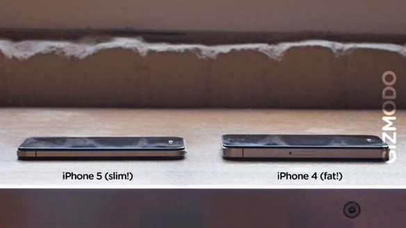 Iphone5 vs iphone4 2