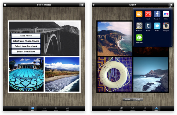 Diptic iPad Screenshot