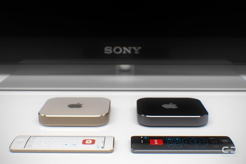 نماذج تخيلية للجيل الجديد من Apple TV