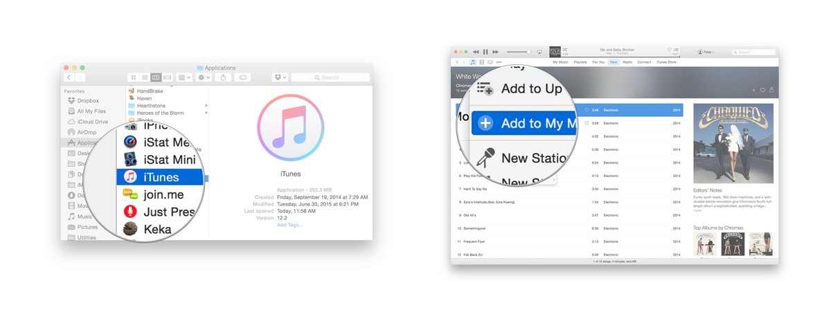 how to add apple music itunes 1