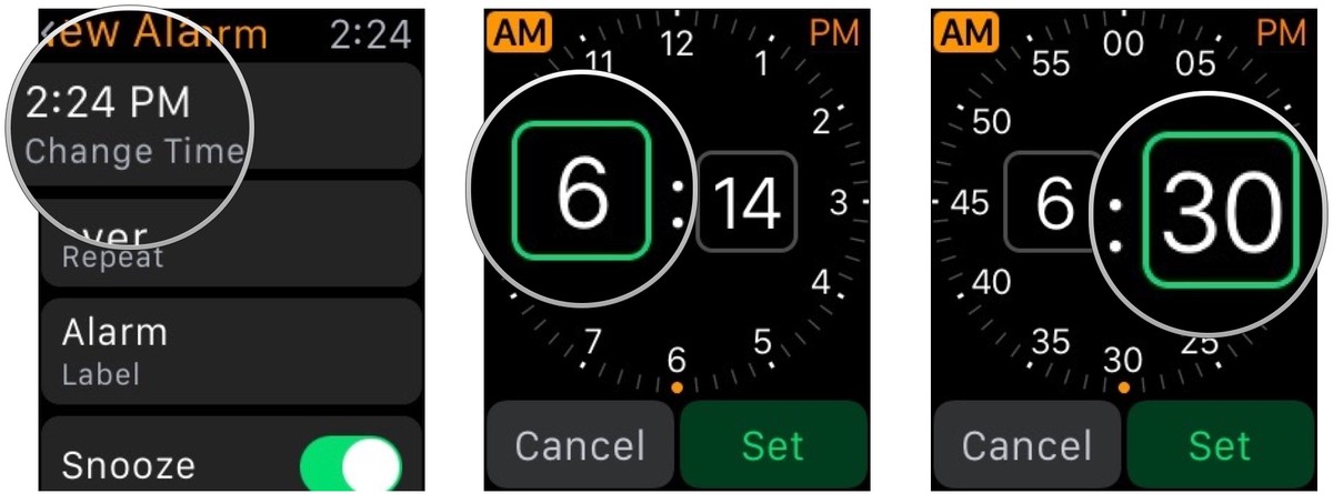 changing-alarm-time-Apple-Watch-screenshot
