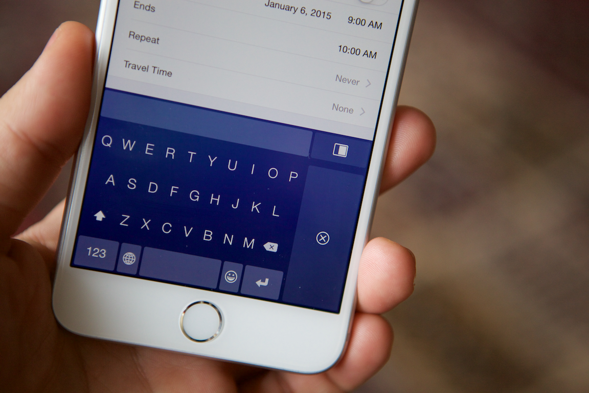 keyboard for iPhone