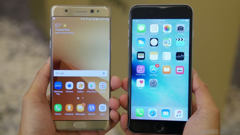 Samsung-Galaxy-Note-7-vs-Apple-iPhone-6s-Plus-first-look