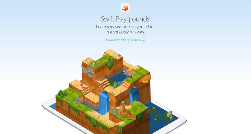 تطبيق Swift Playgrounds