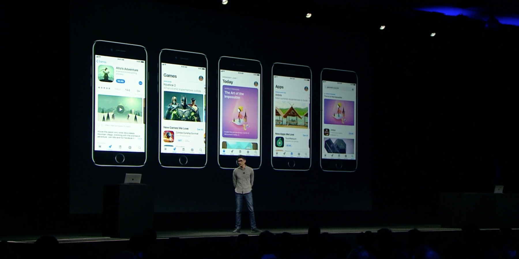 متجر App Store في نظام iOS 11