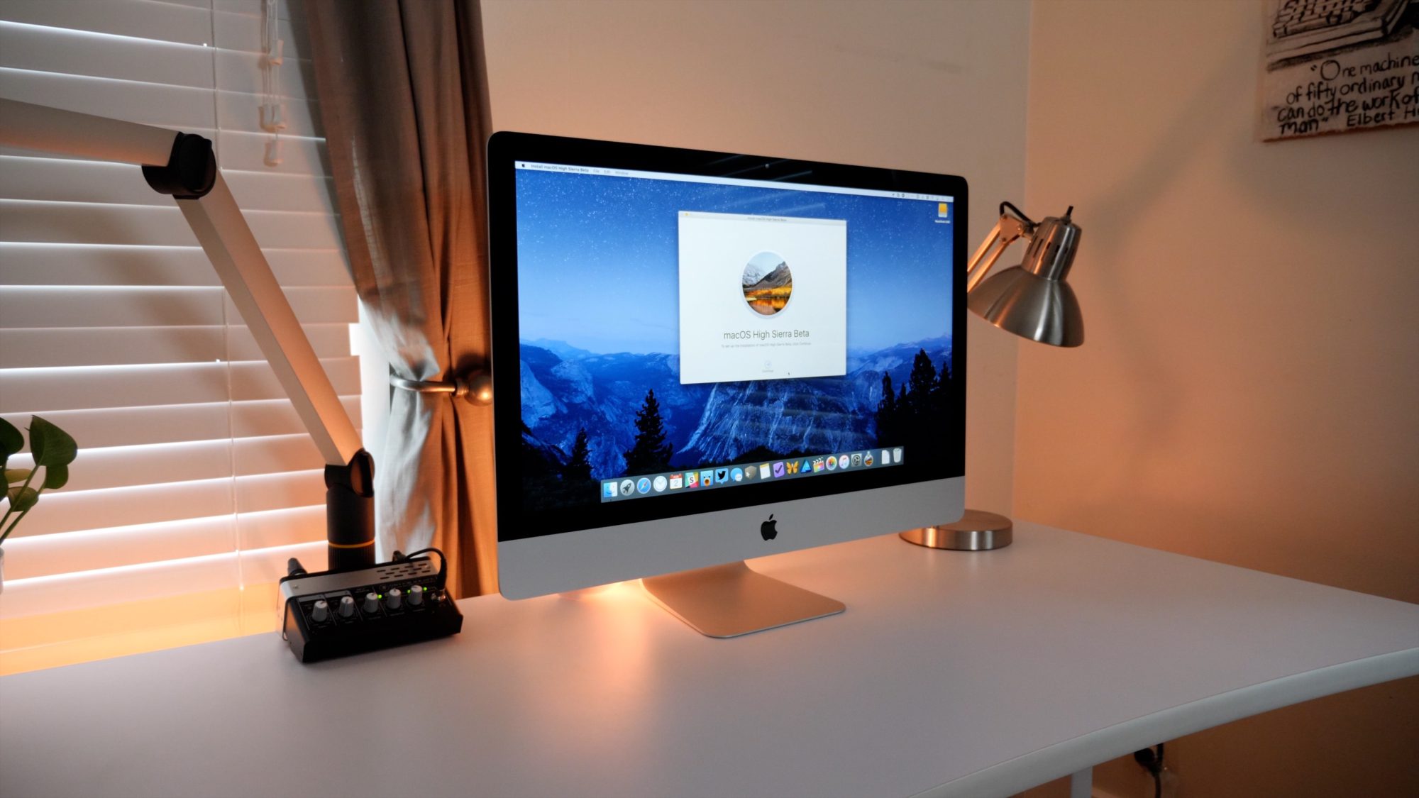 إنشاء نظام macOS High Sierra قابل للتثبيت