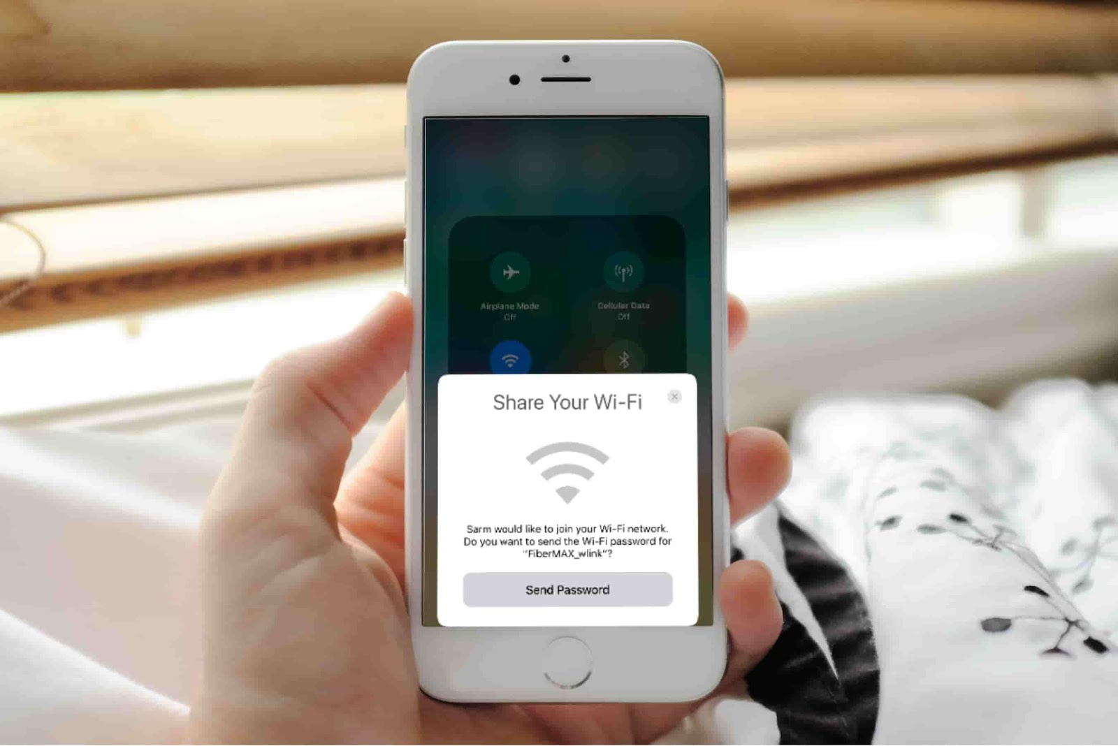 مشاركة كلمات مرور شبكات Wi-Fi في نظام iOS 11