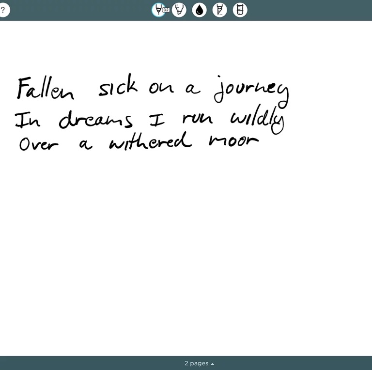 تطبيقات الكتابة اليدويّة على iPad