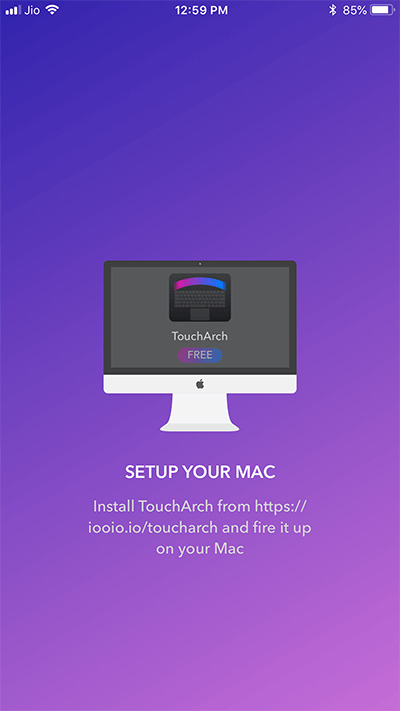 شريط الأدوات Touch Bar على أي حاسب macOS