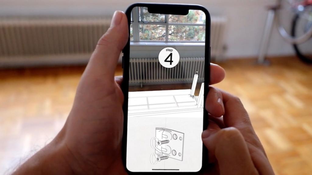 تطبيق يُحوّل iPhone X إلى دليل تعليمات تفاعلي لأثاث IKEA