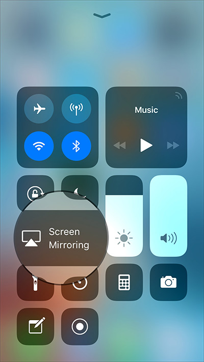 فتح شاشة هاتف iPhone على حاسب macOS