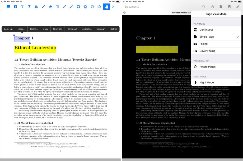 أفضل التطبيقات لقراءة كتب PDF