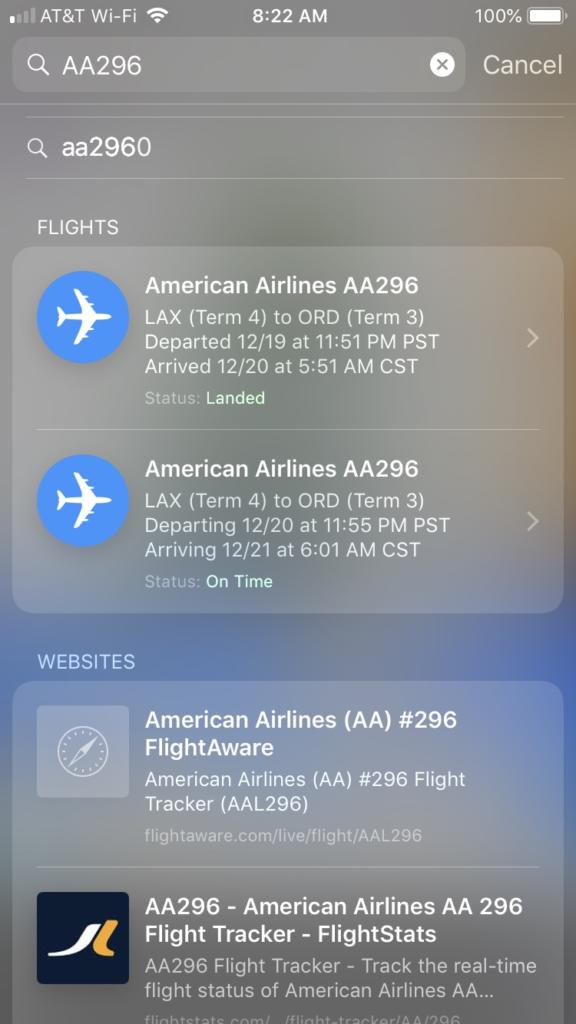 تتبع الرحلات الجويّة في أي مكان في العالم من خلال هاتف iPhone