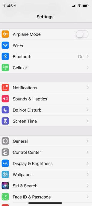 تسجيل الشاشة في نظامي iOS 11 و12