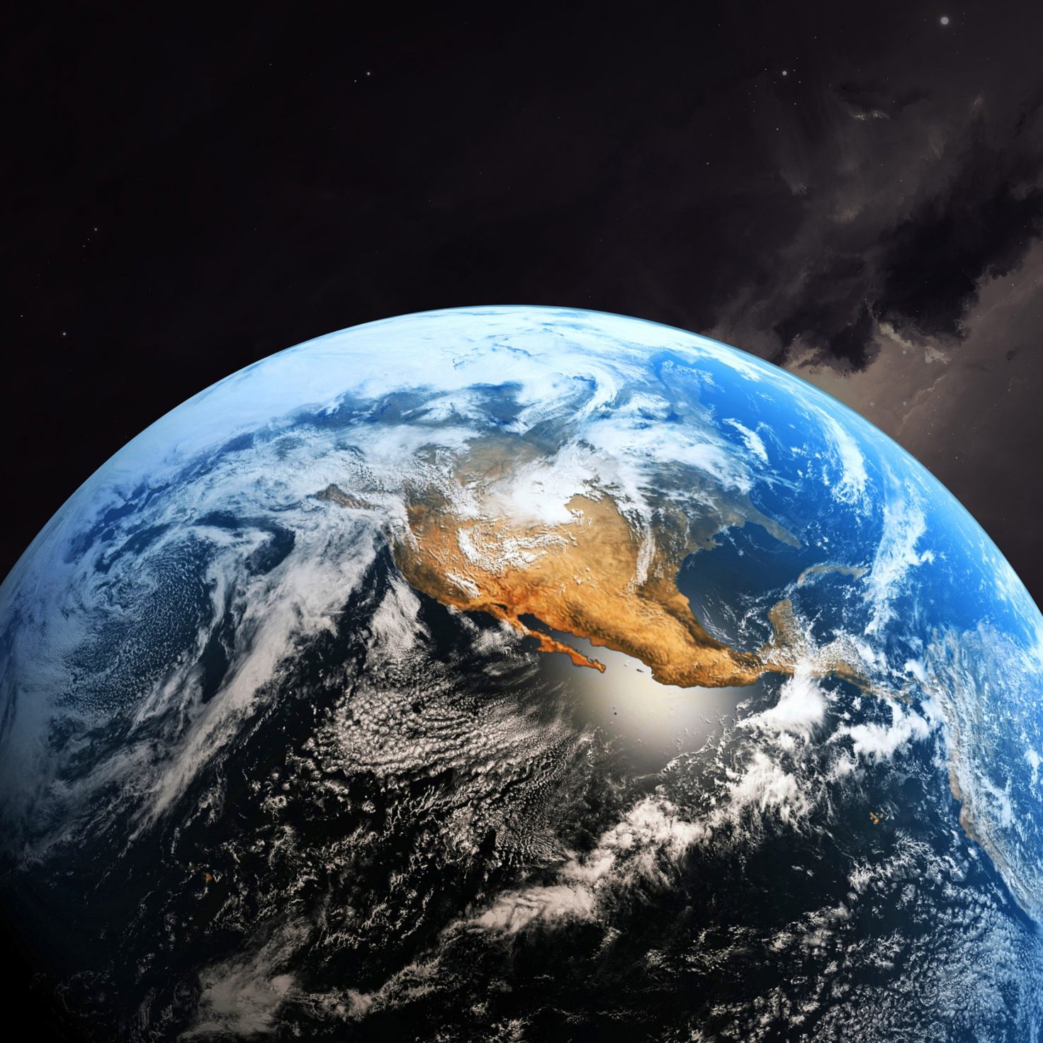 خلفيات لكوكب الأرض من الفضاء لأجهزة iPad و iPhone