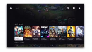 Twitch app for Apple TV