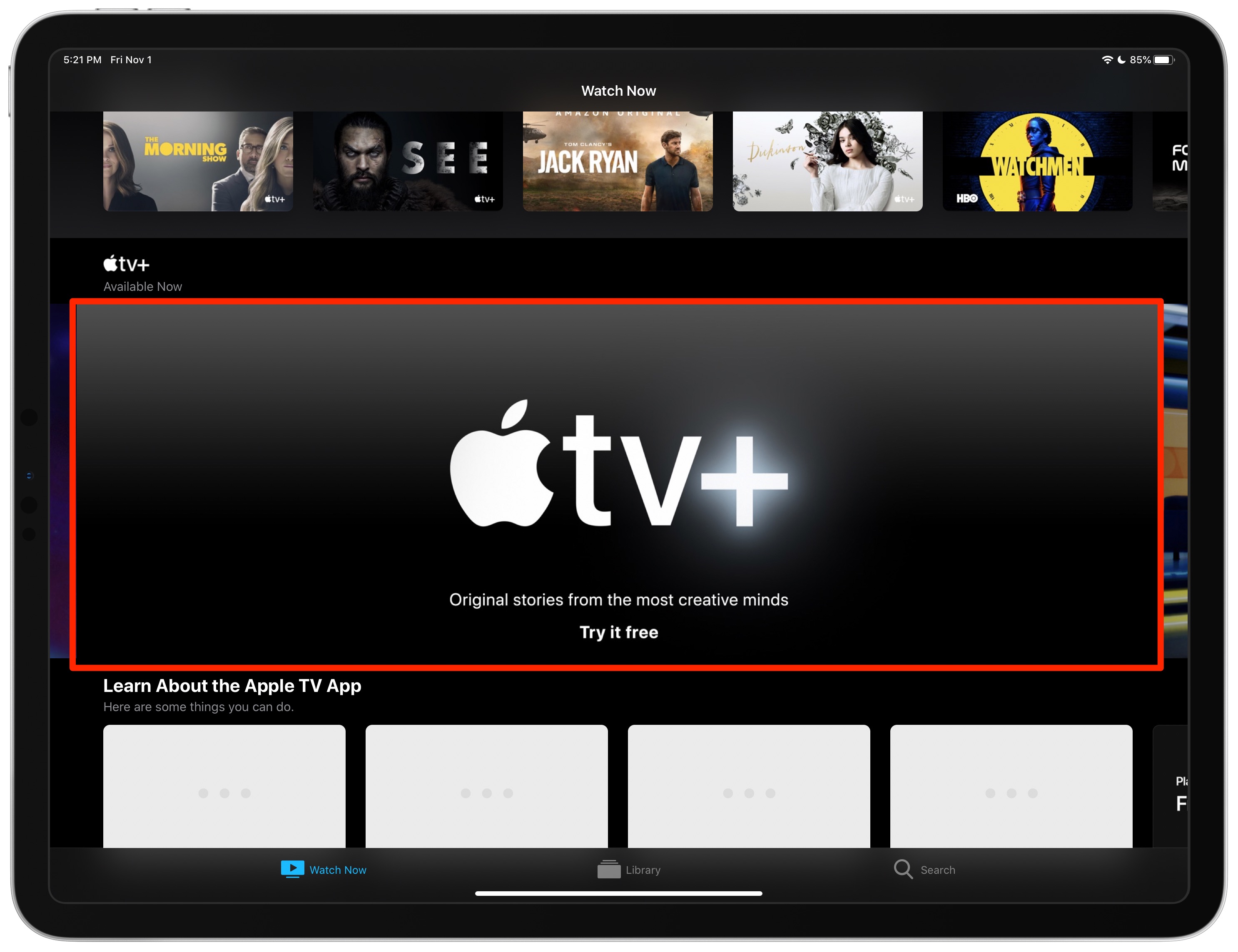 خدمة Apple TV+