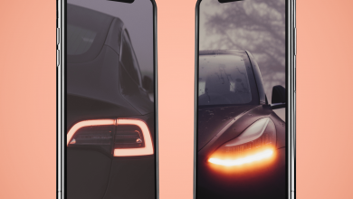 Tesla Model 3 iPhone wallpapers