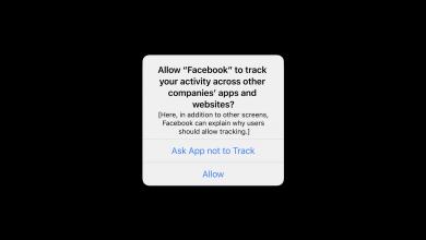 iOS 14 tracking pop up