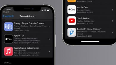 subscriptions on iPhone and iPad