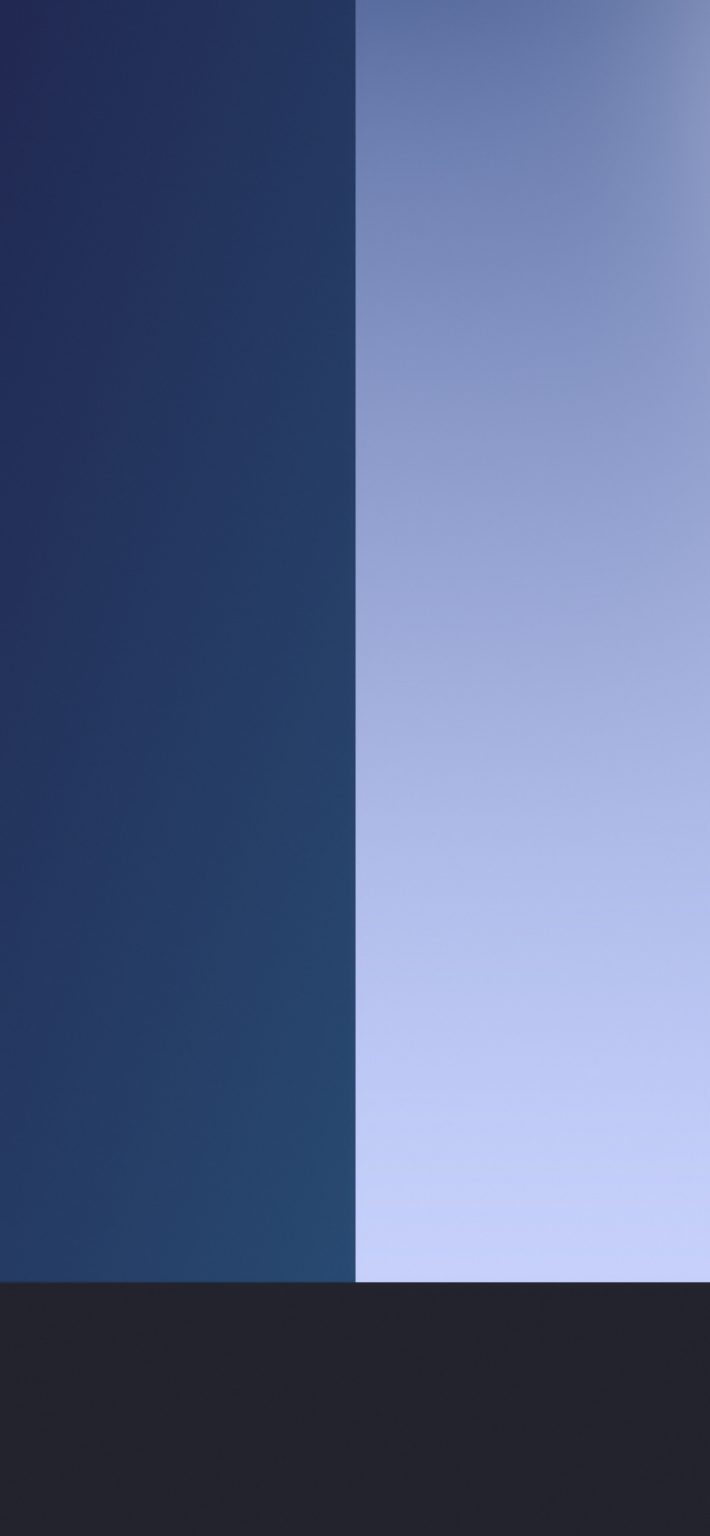 خلفيات iPhone بألوان منقسمة